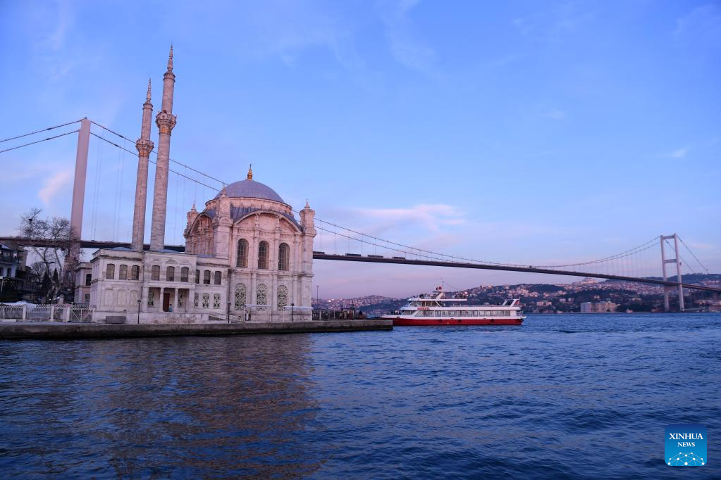 Scenery of Bosphorus Strait in Istanbul