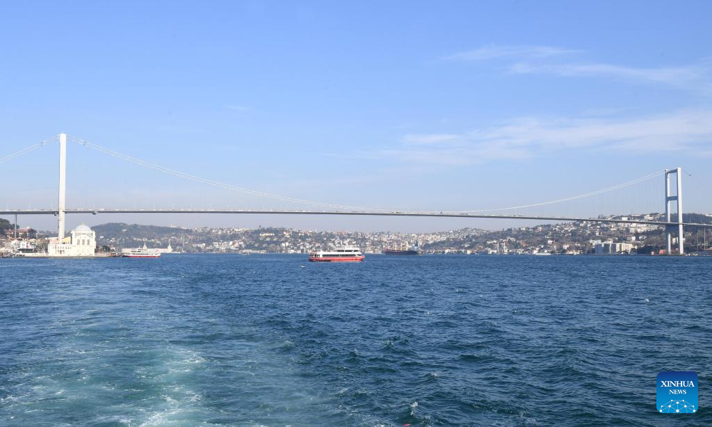 Scenery of Bosphorus Strait in Istanbul
