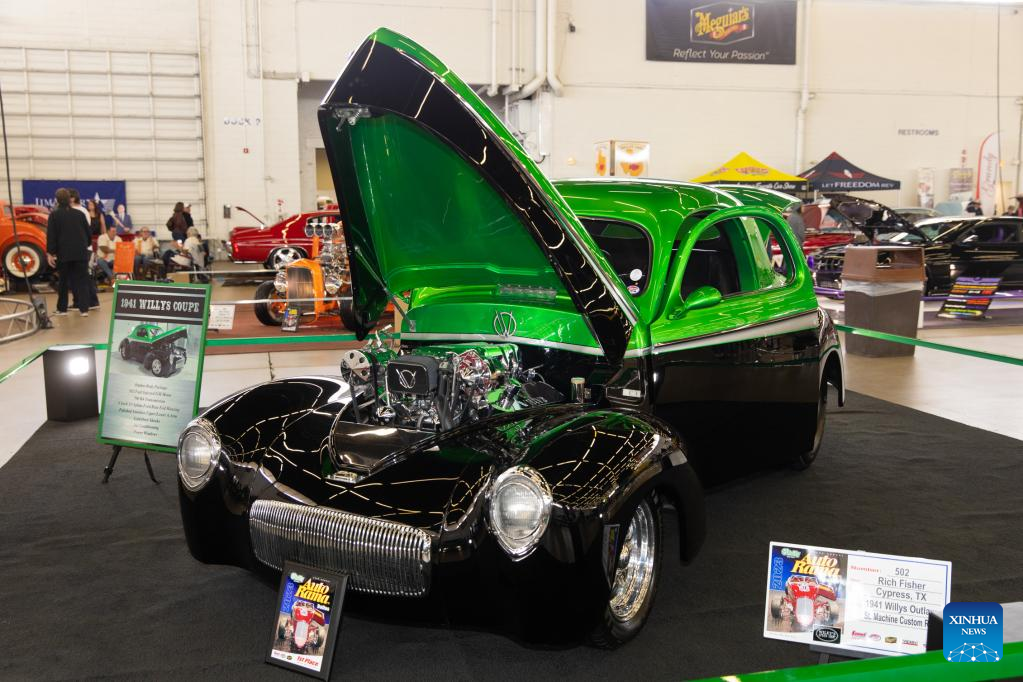 63rd AutoRama show held in Dallas, U.S.