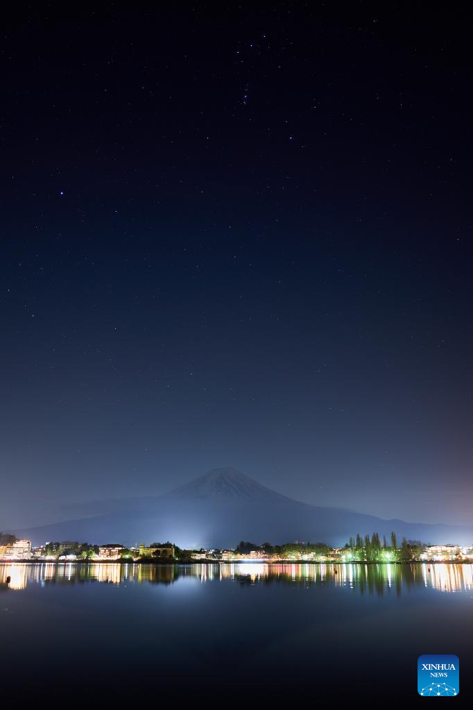 Scenery of Mount Fuji in Yamanashi prefecture, Japan
