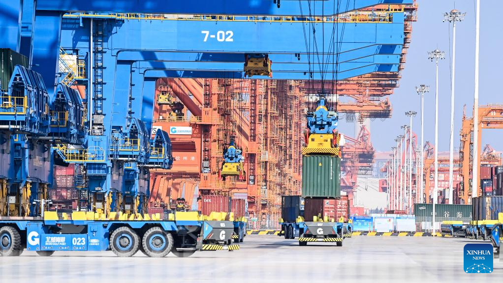 New Int'l Land-Sea Trade Corridor sees growth in rail-sea intermodal freight transport