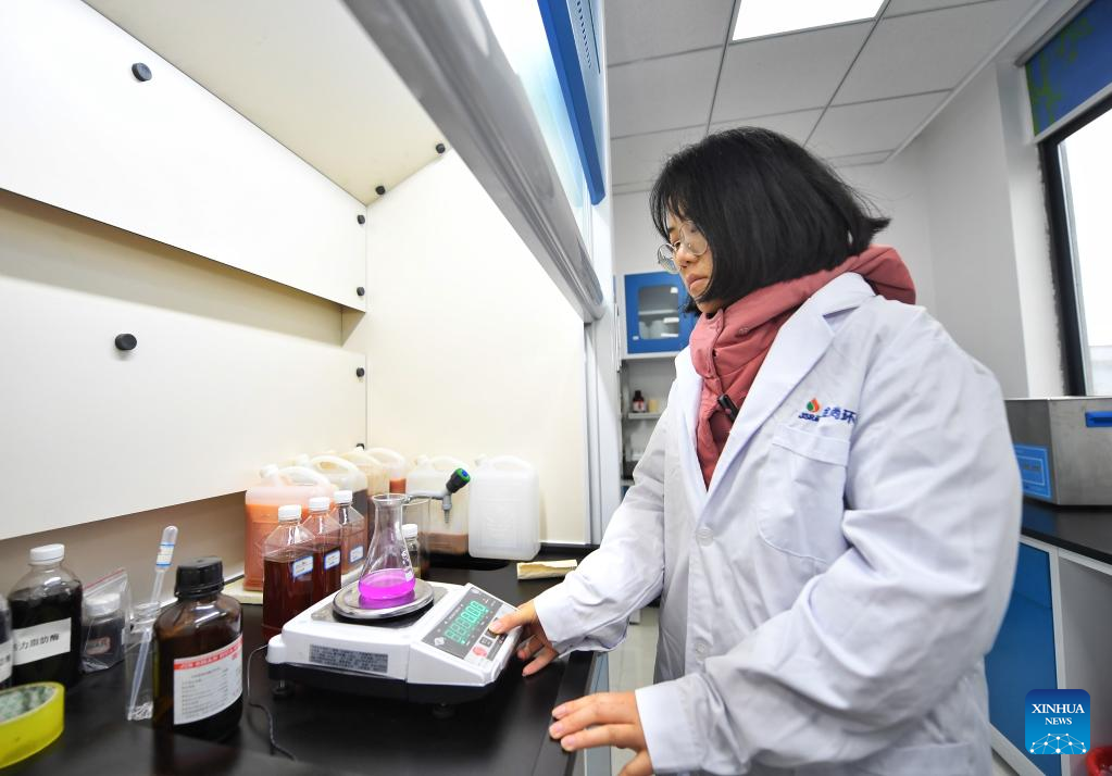 Waste oil recycled into products in SW China's Sichuan