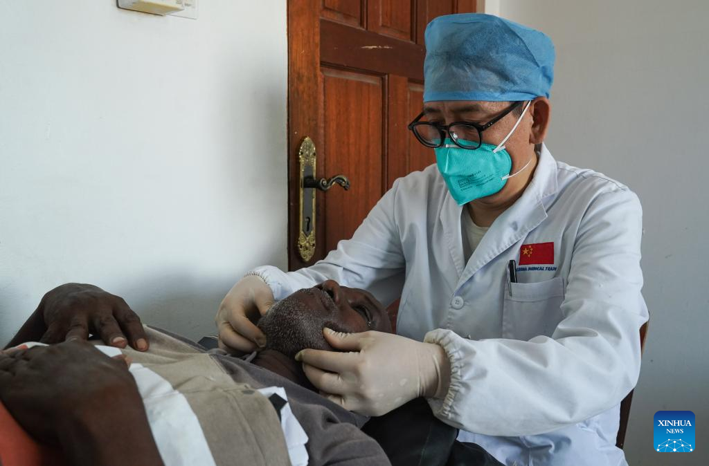 Chinese medical team provides medical services in Djibouti