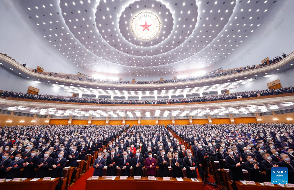 China's national legislature starts 2nd plenary meeting of annual session