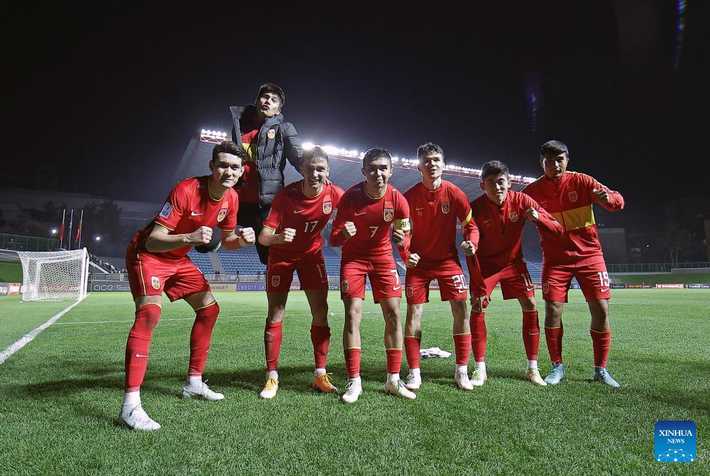 China advances to U20 Asian Cup quarterfinals following Kyrgyzstan draw