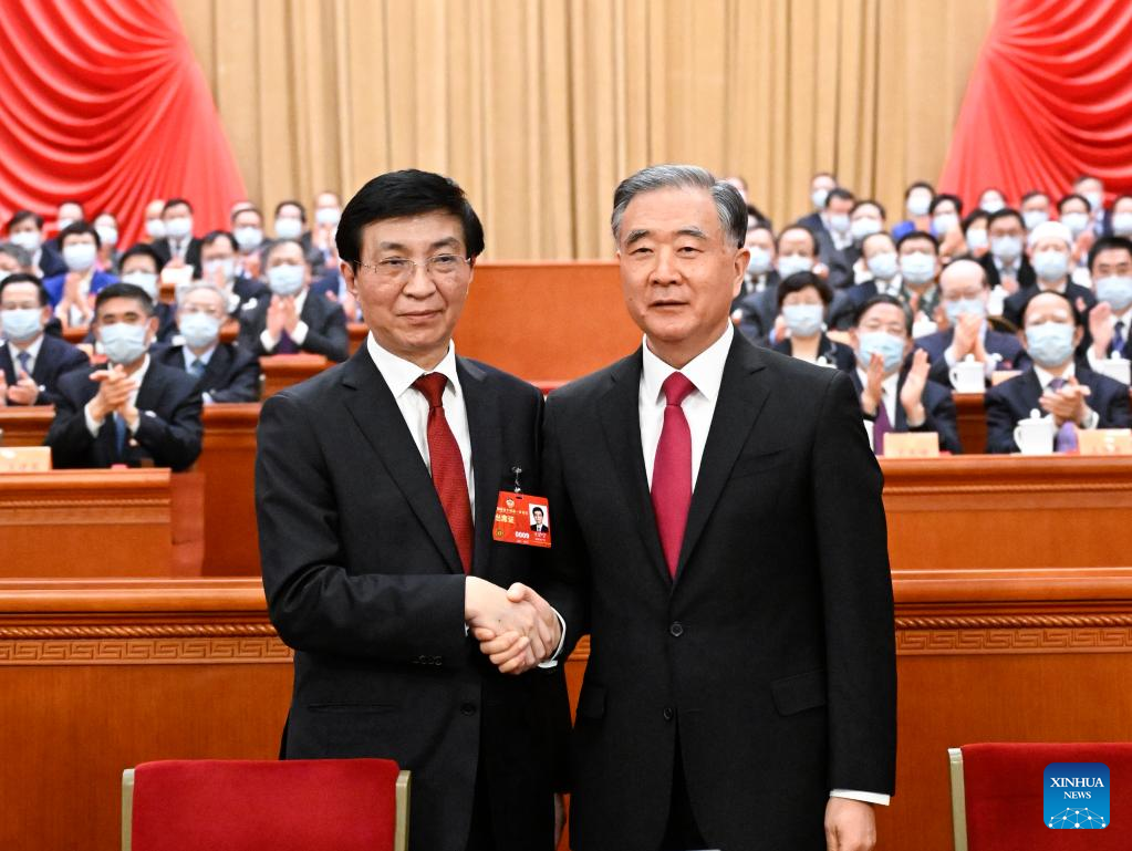 Wang Huning elected chairman of China's top political advisory body