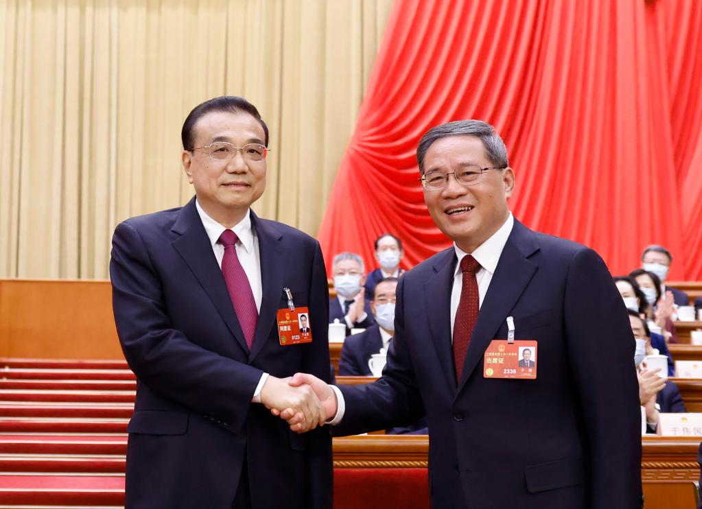 Li Qiang endorsed as Chinese premier