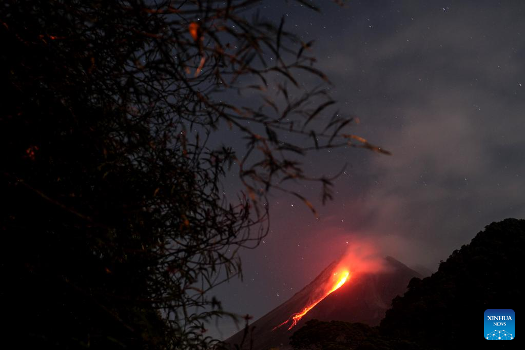 Mount Merapi volcano erupts in Indonesia