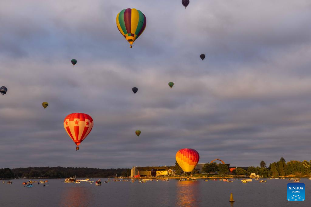 Canberra Balloon Spectacular festival held in Australia
