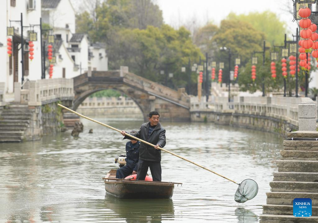 Zhejiang makes efforts in water environment management