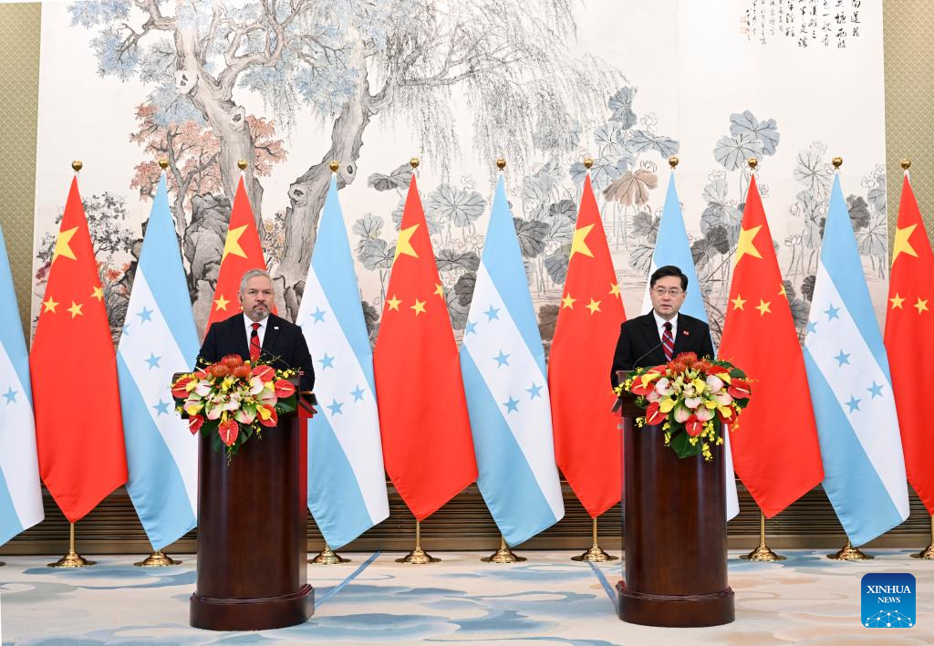 China, Honduras establish diplomatic relations