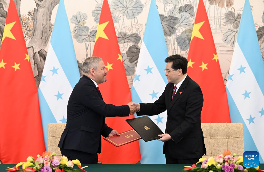 China, Honduras establish diplomatic relations