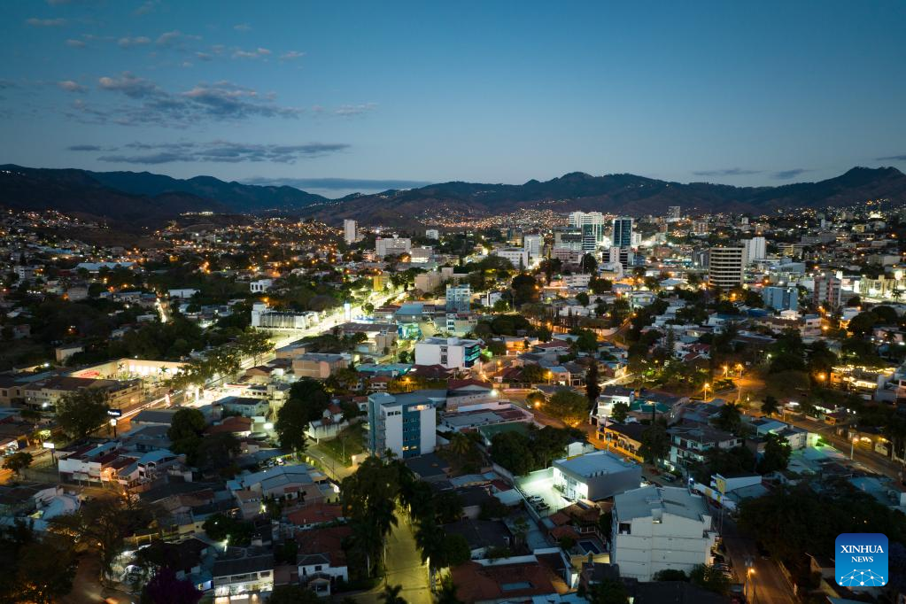 View of Comayagua in Honduras