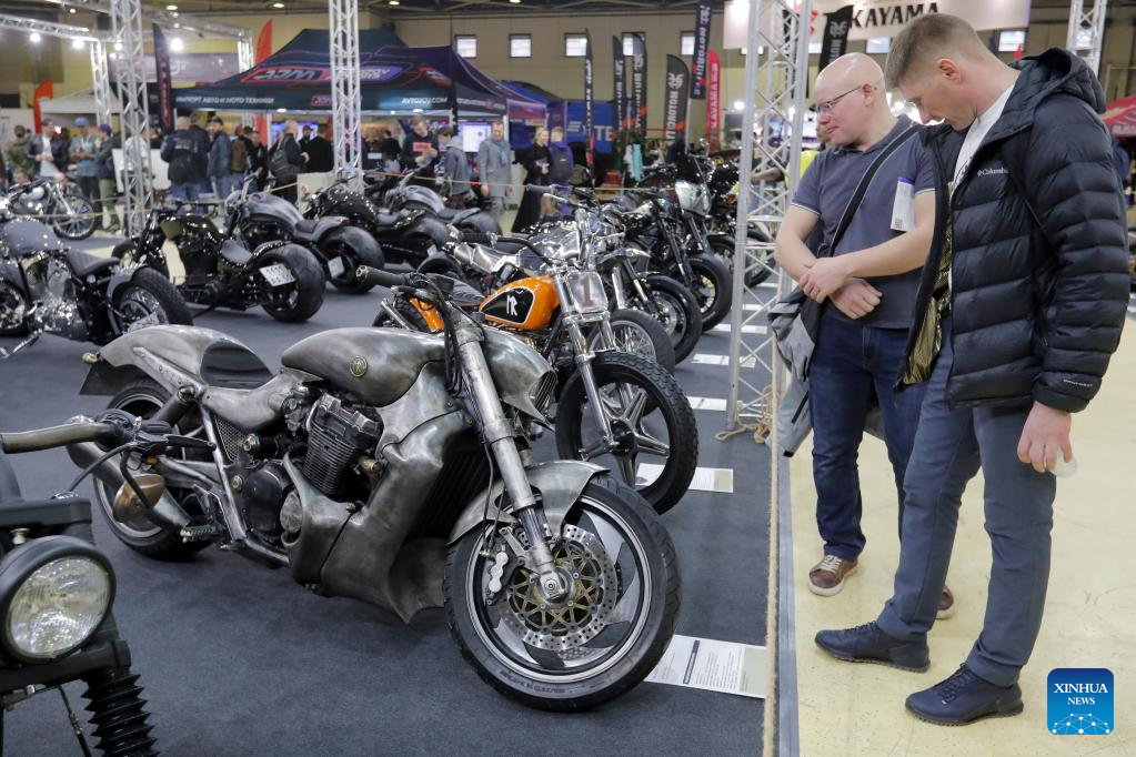 Exhibition Motospring held in Moscow