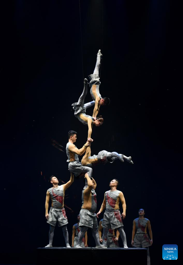 In pics: gala show of 11th China Acrobatic Exhibition in east China
