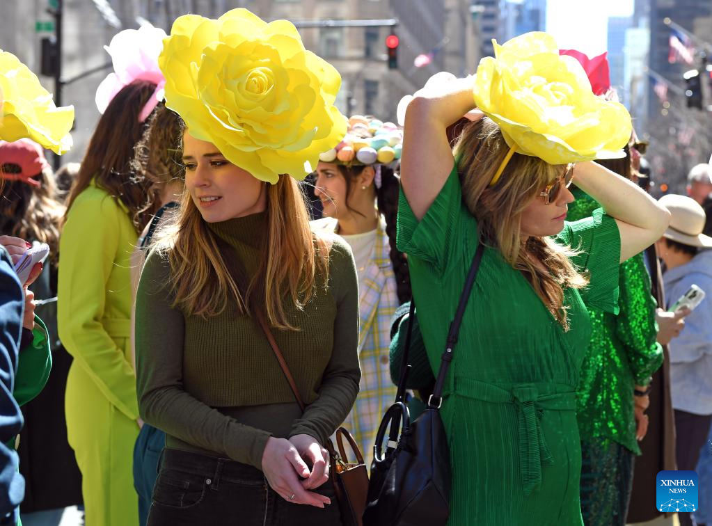 Easter Bonnet Parade takes place in U.S.