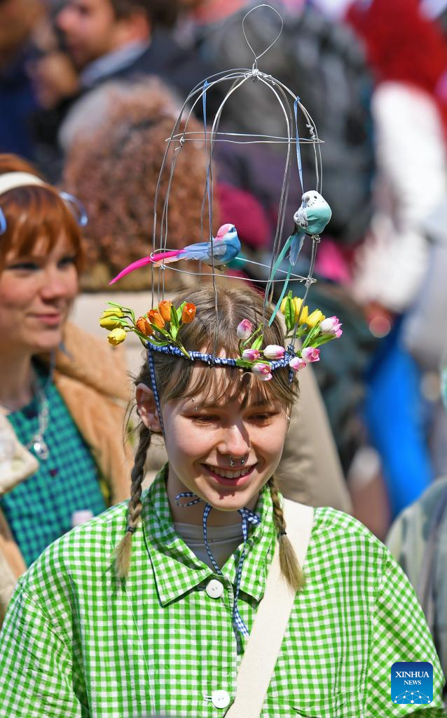 Easter Bonnet Parade takes place in U.S.