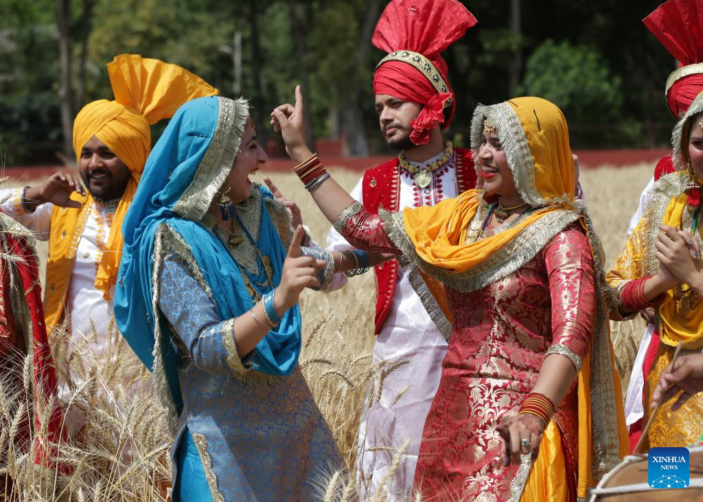 Festival Baisakhi celebrated in Indian state of Punjab