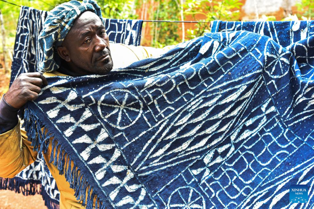 In pics: traditional Ndop fabric in Cameroon
