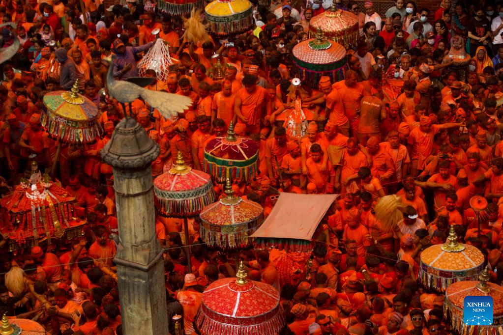 Sindoor Jatra Festival celebrated in Nepal