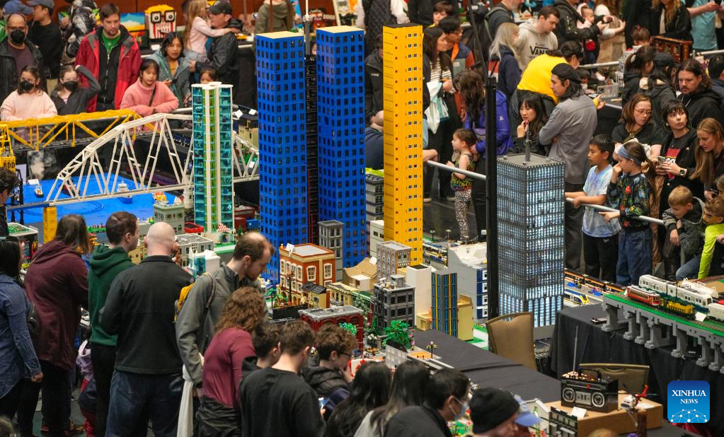 BrickCan LEGO exhibition held in Richmond, Canada