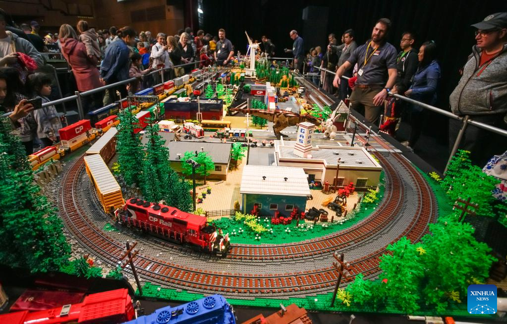 BrickCan LEGO exhibition held in Richmond, Canada