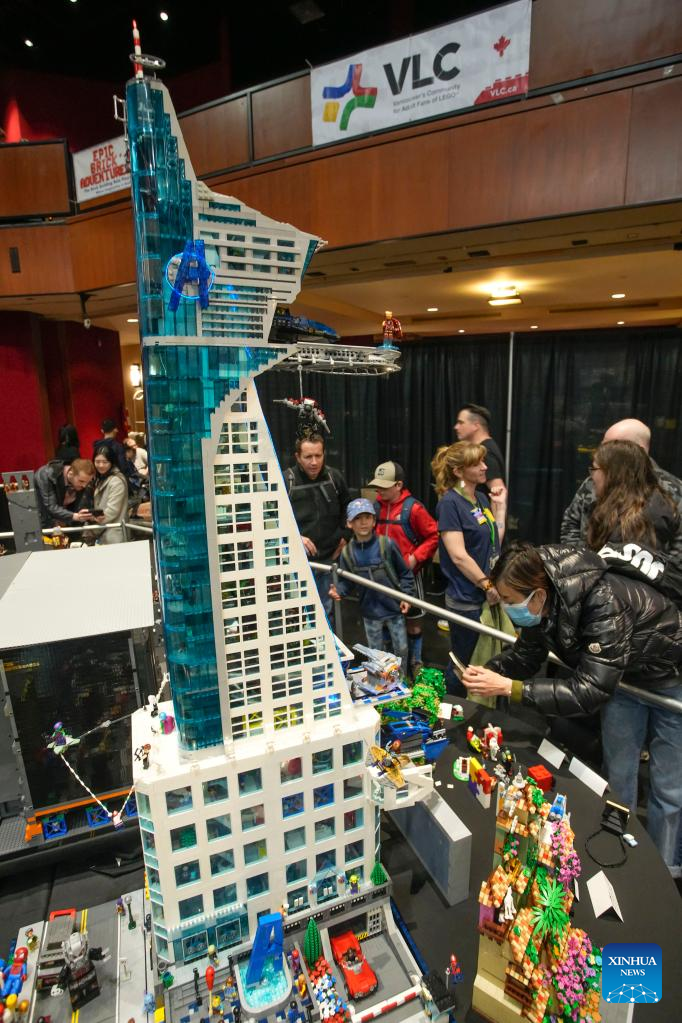 BrickCan LEGO exhibition held in Richmond, Canada