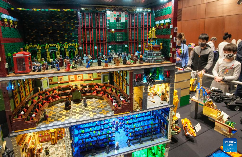 BrickCan LEGO exhibition held in Richmond, Canada