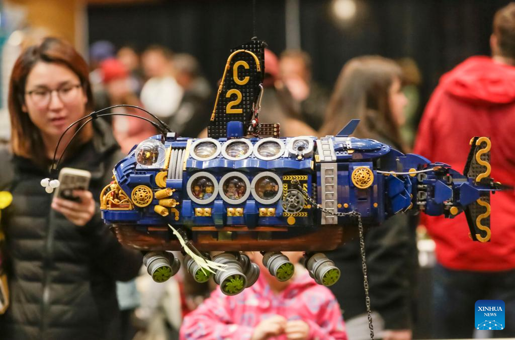 BrickCan LEGO exhibition held in Richmond, Canada