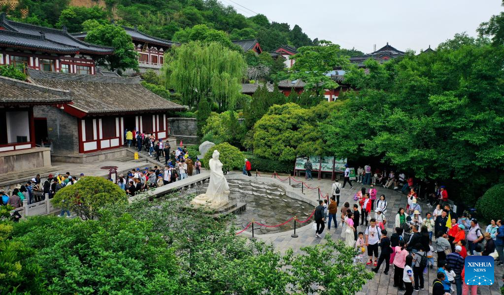 In pics: Huaqing Palace scenic area in Xi'an, NW China