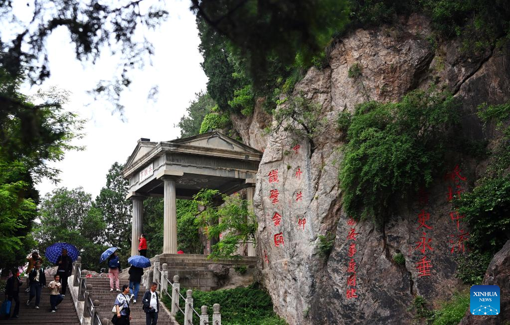 In pics: Huaqing Palace scenic area in Xi'an, NW China