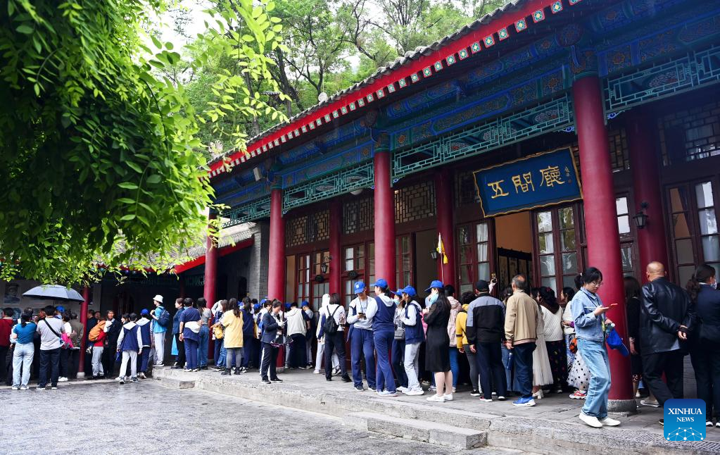 In pics: Huaqing Palace scenic area in Xi'an, NW China