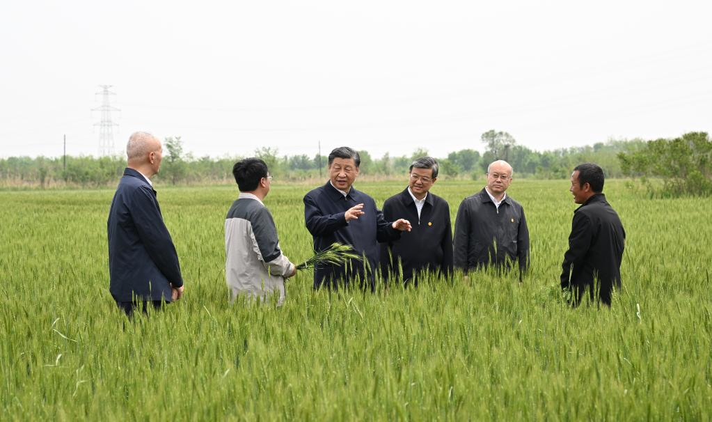 Xi visits city of Cangzhou in north China's Hebei Province