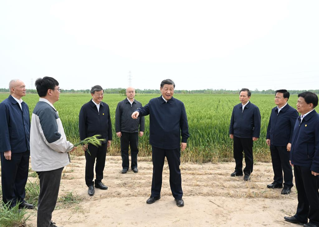 Xi visits city of Cangzhou in north China's Hebei Province