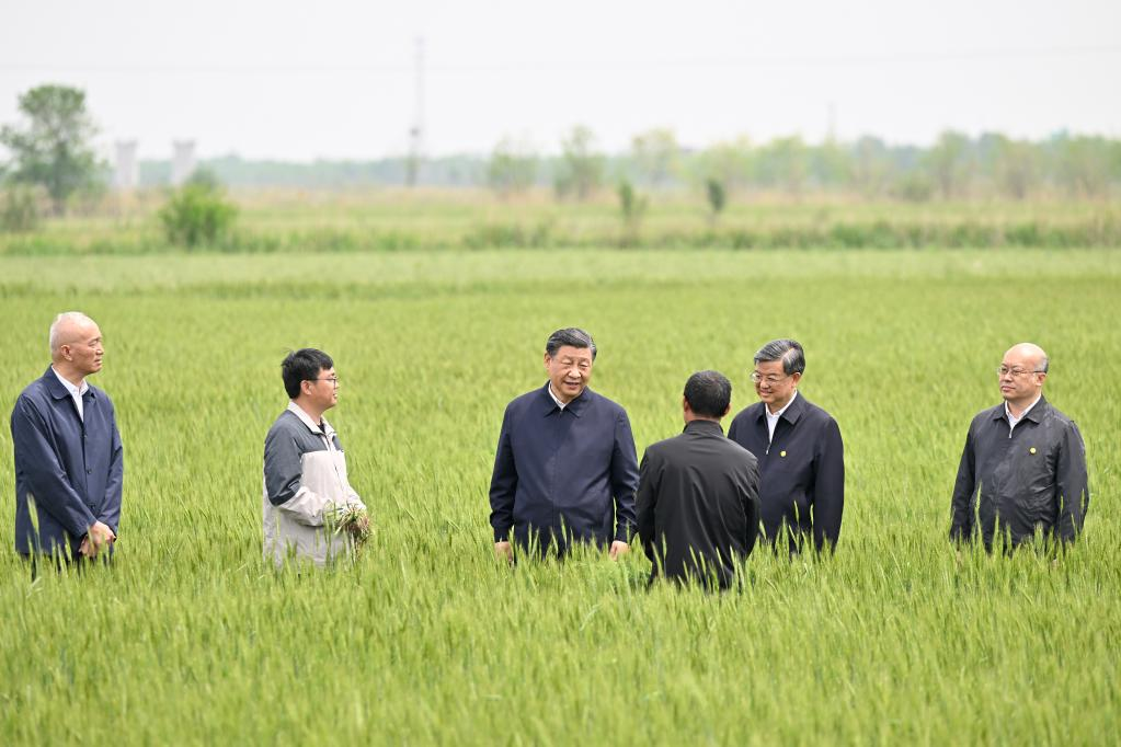 Xi visits city of Cangzhou in north China's Hebei Province