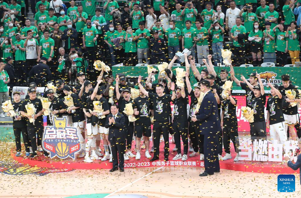 Liaoning claims its third CBA title in team history
