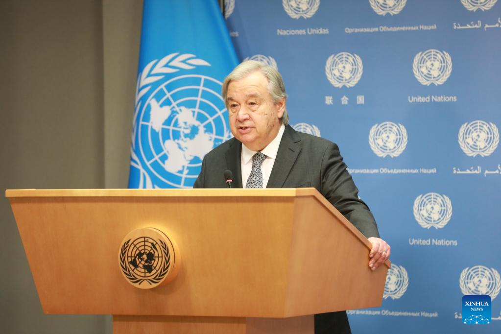UN chief welcomes Russian decision to extend Black Sea grain deal