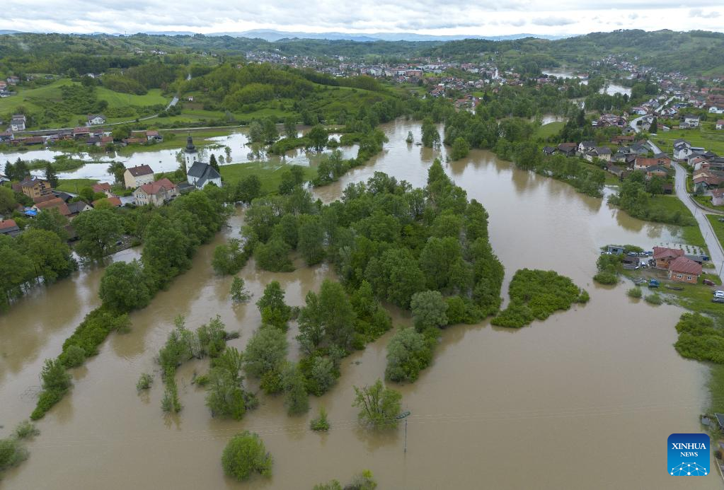 Heavy rainfall causes floods across Central Europe