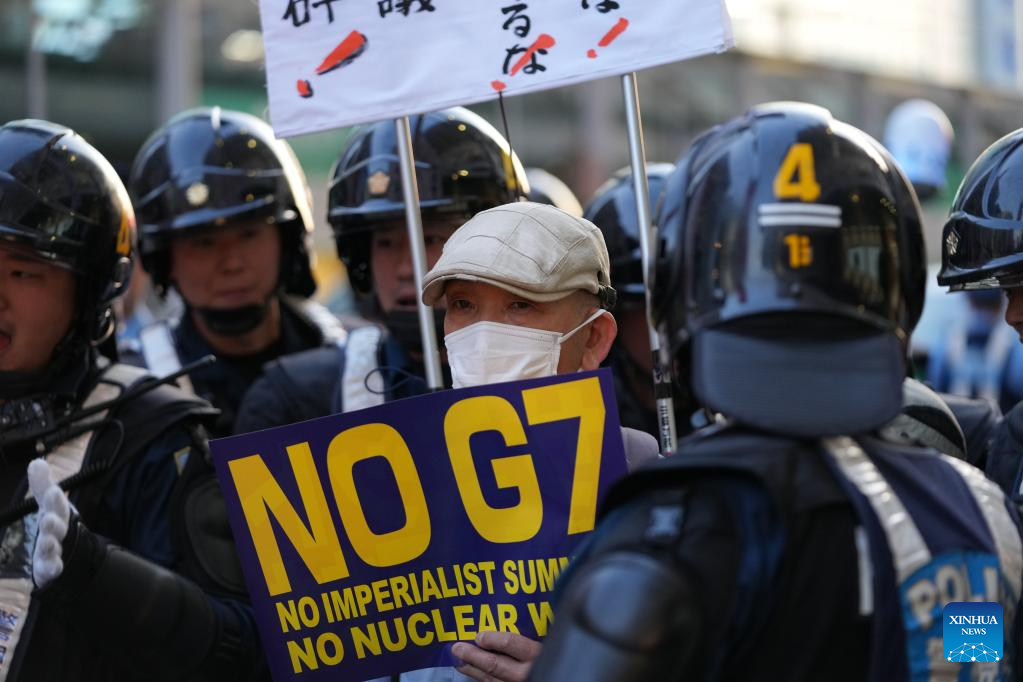 Kishida, Biden meet ahead of G7 gathering in Hiroshima amid protests, tightened security