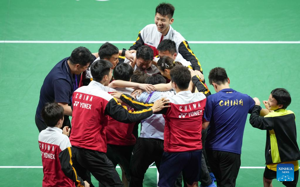 China beats S. Korea to clinch 13th Sudirman Cup