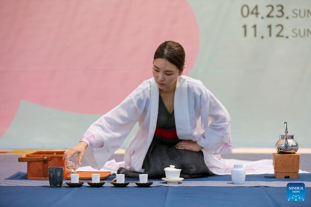 Chinese Cultural Center launches events to promote Chinese tea culture in Seoul, S. Korea