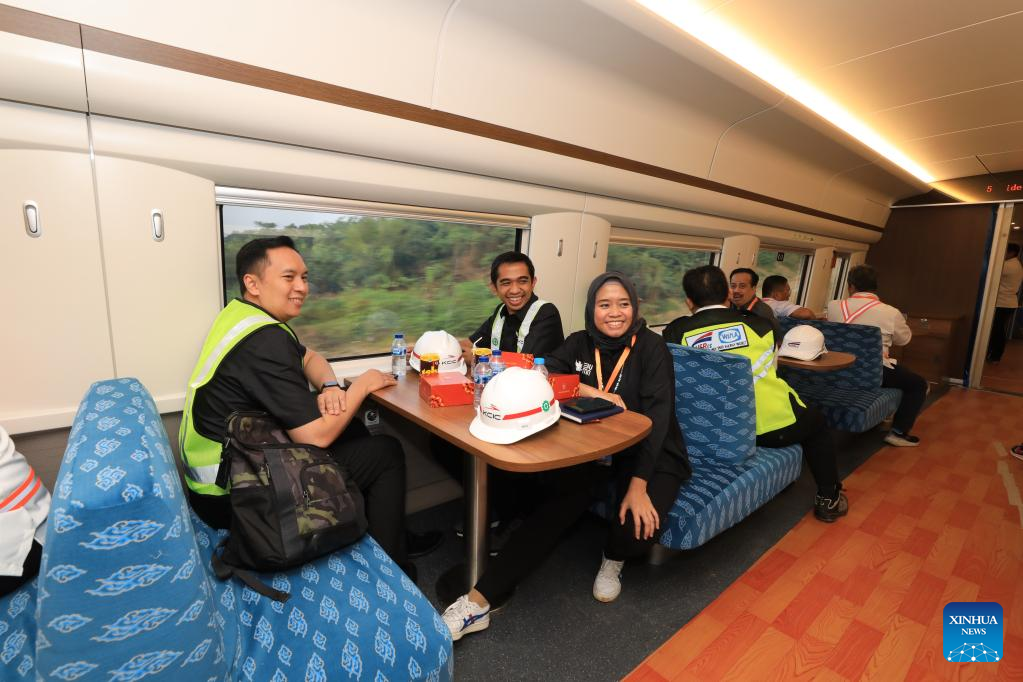 Joint commissioning, testing of Jakarta-Bandung High-Speed Railway starts