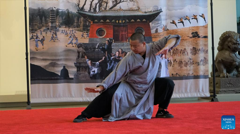 Feature: Chinese Shaolin Kung Fu amazes Southern Californians