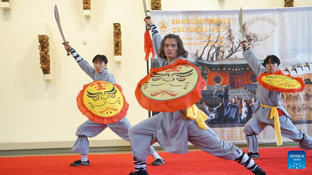 Feature: Chinese Shaolin Kung Fu amazes Southern Californians