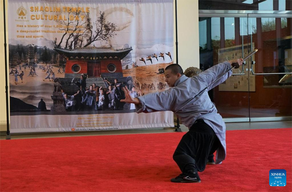 Feature: Chinese Shaolin Kung Fu amazes Southern Californians