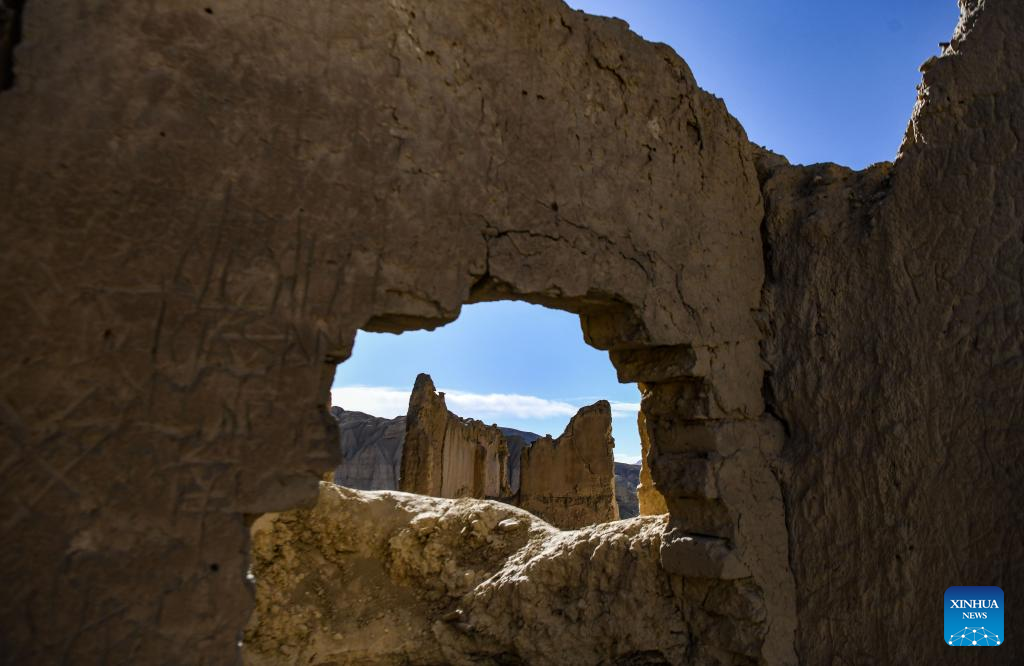 In pics: scenery of ruins of Guge Kingdom in Tibet