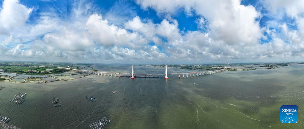 Aerial view of Zhanjiang City in China's Guangdong die
