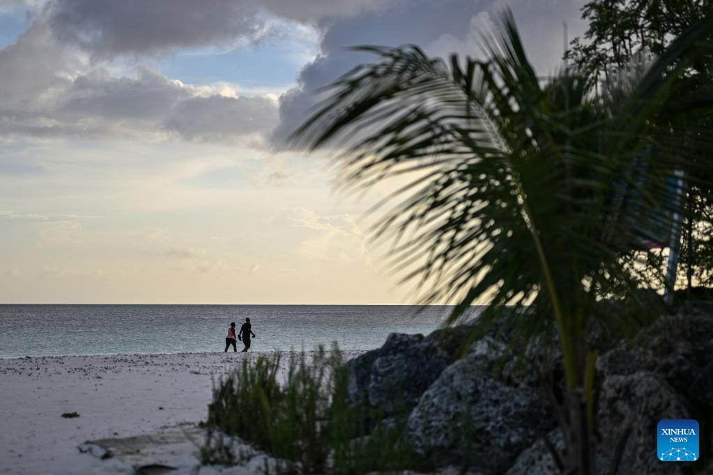 Coastal view of Bridgetown in Barbados