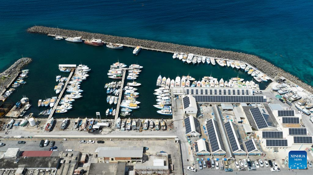 Coastal view of Bridgetown in Barbados