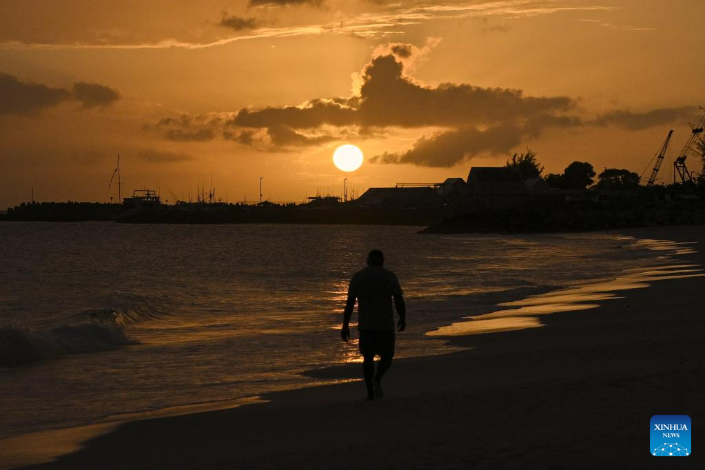 Coastal view of Bridgetown in Barbados